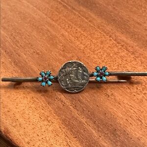 Antique Bar Pin from France